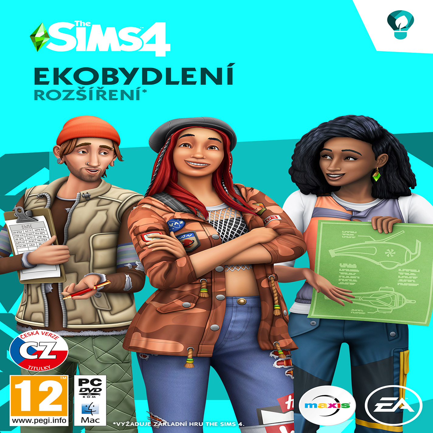 The Sims 4: Eco Lifestyle - predn CD obal 2