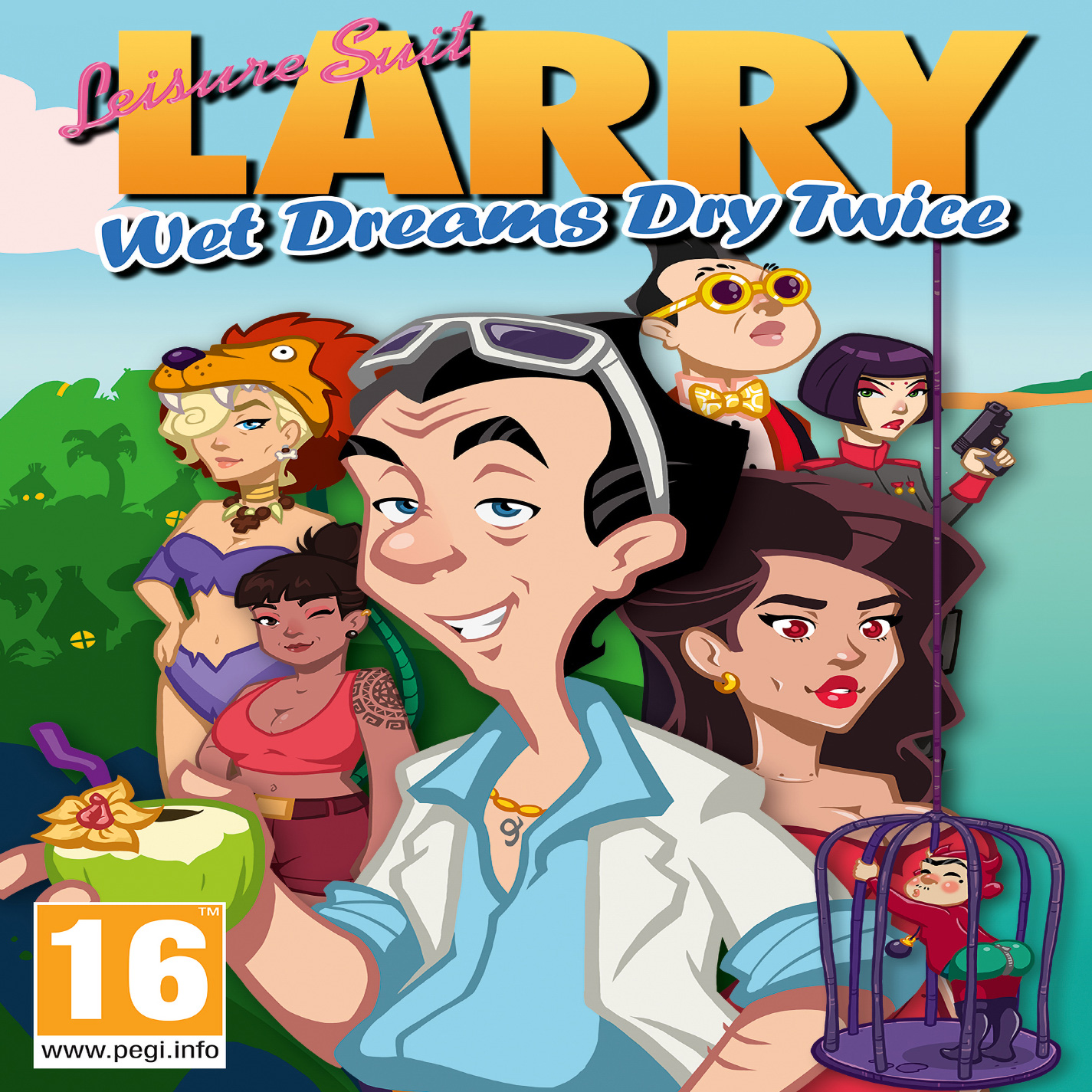 Leisure Suit Larry: Wet Dreams Dry Twice - predn CD obal