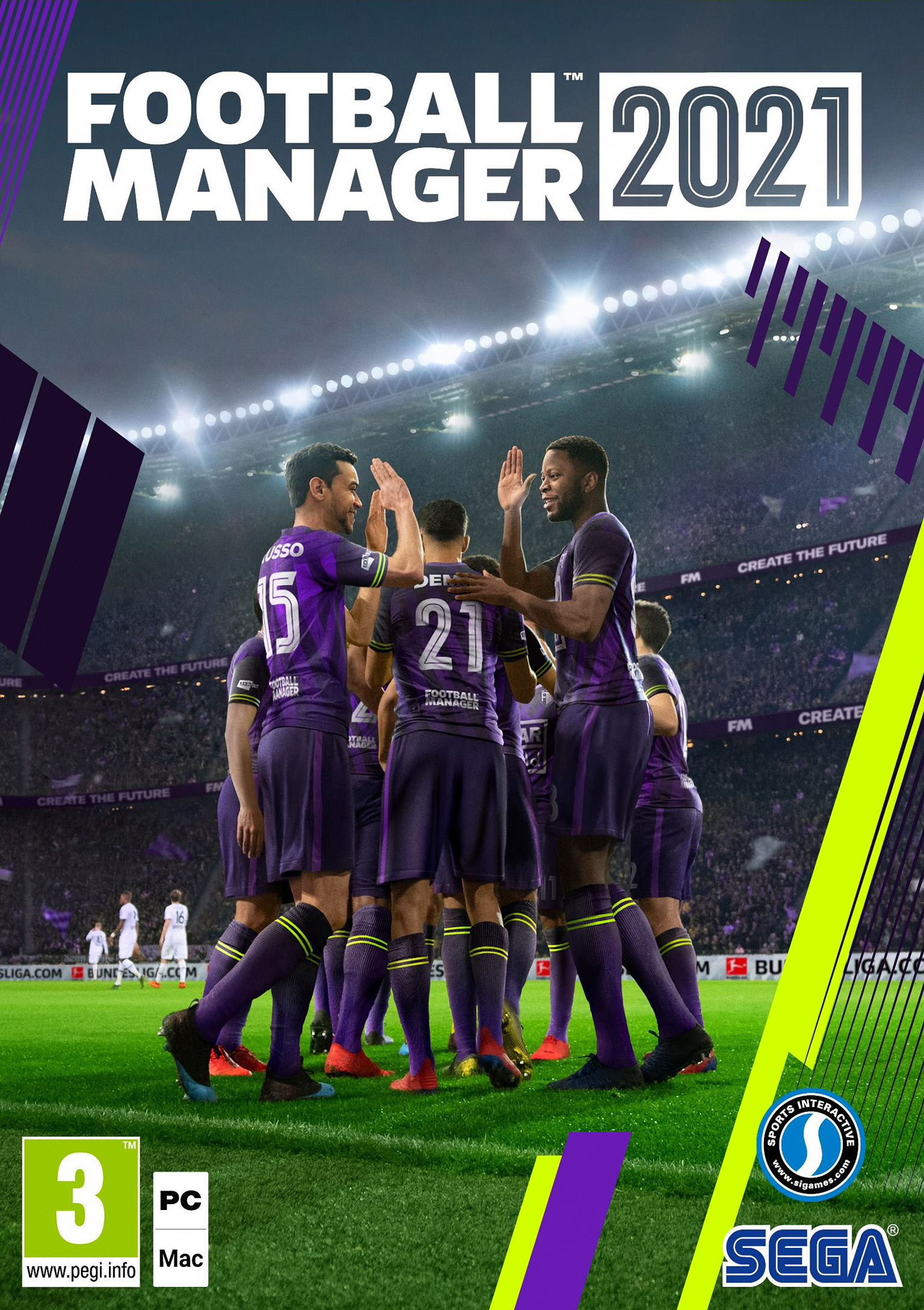 Football Manager 2021 - predn DVD obal
