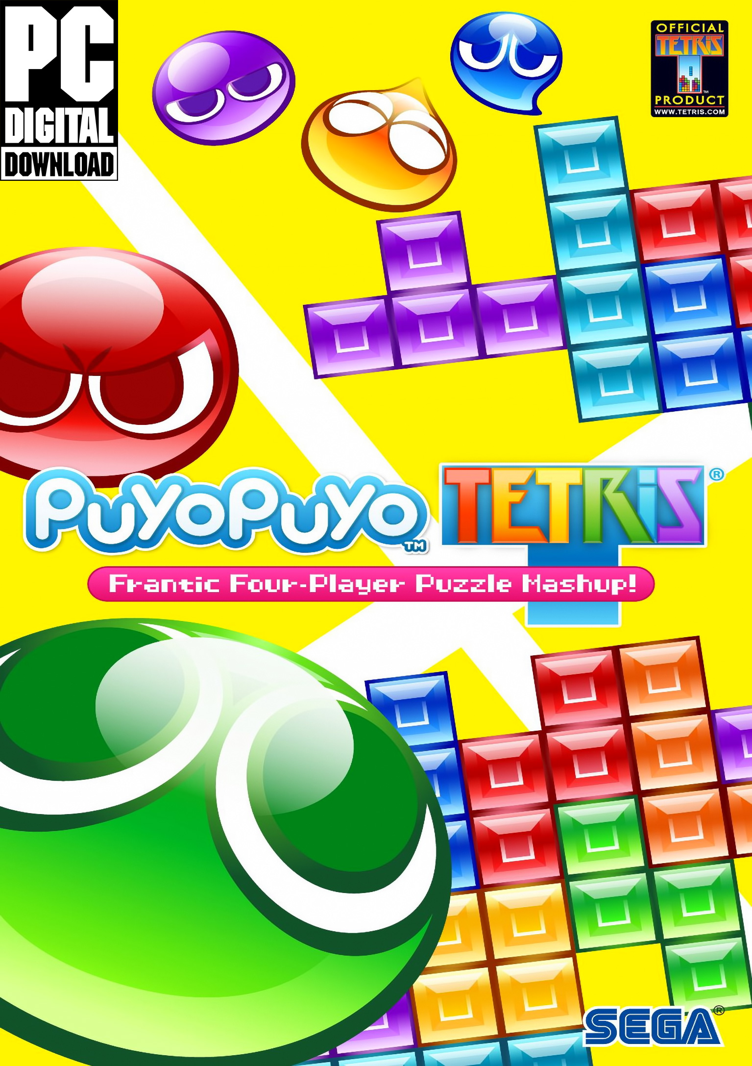 Puyo Puyo Tetris - predn DVD obal