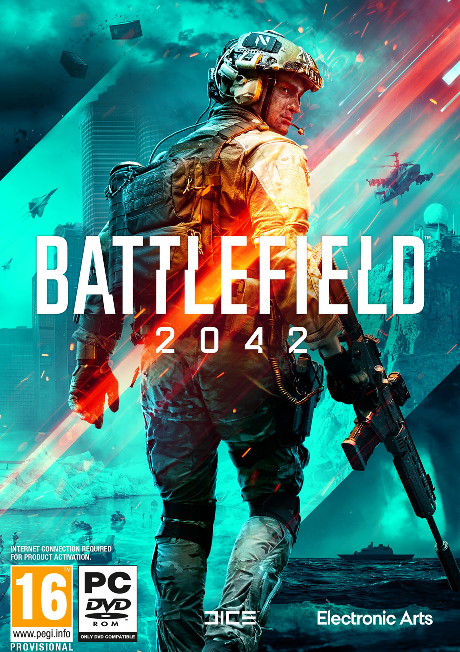 Battlefield 2042 - predn DVD obal