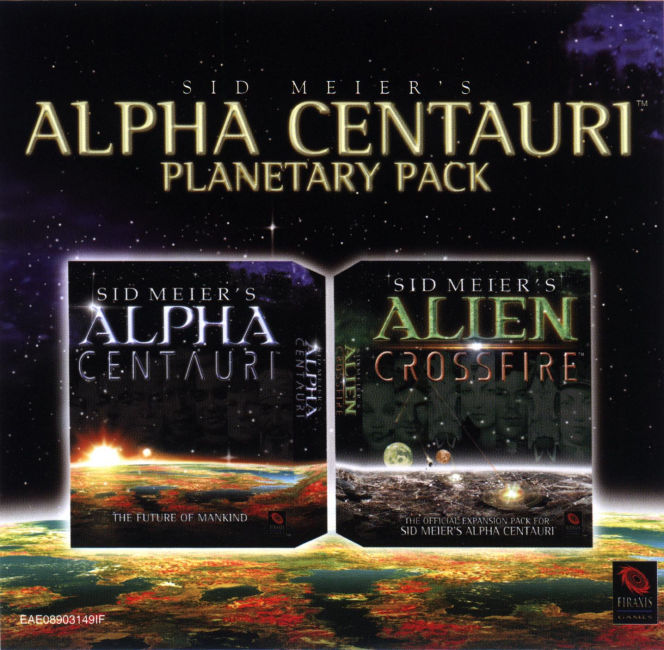 Alpha Centauri: Planetary Pack - predn CD obal