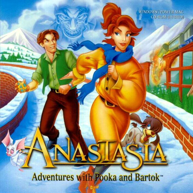 Anastasia: Adventures with Pooka and Bartok! - predn CD obal