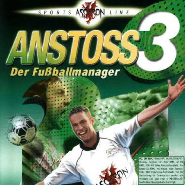 Anstoss 3 - Der Fussballmanager - predn CD obal