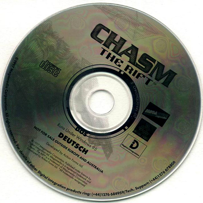 Chasm: The Rift - CD obal