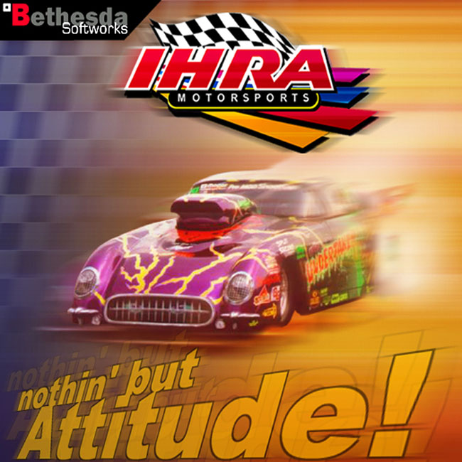 IHRA Drag Racing - predn CD obal