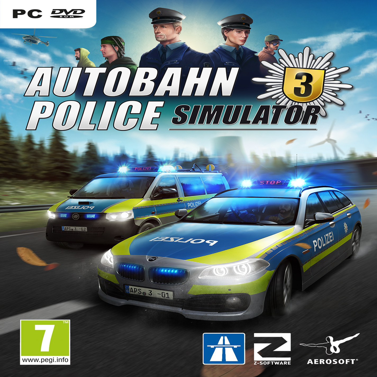Autobahn Police Simulator 3 - predn CD obal