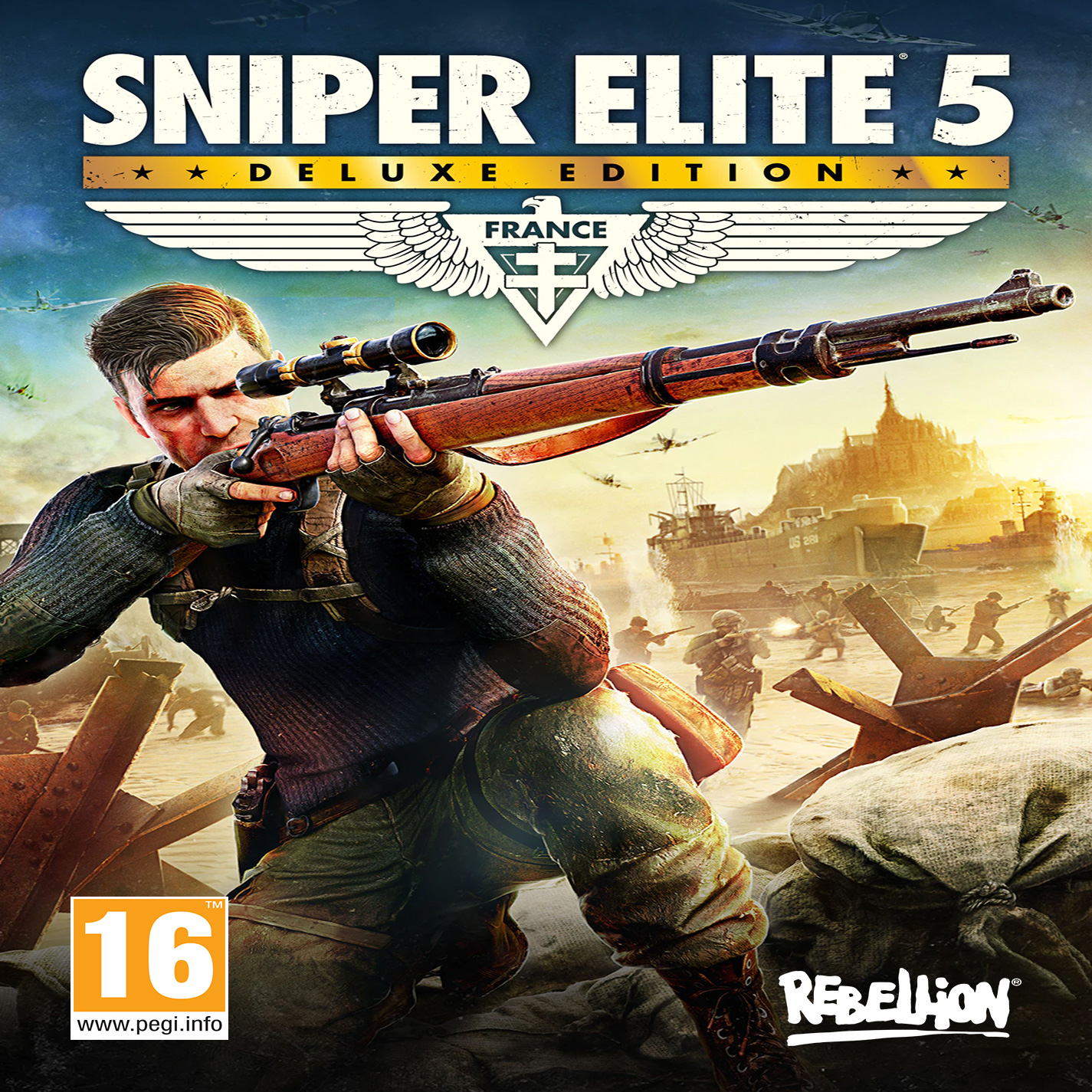 Sniper Elite 5 - predný CD obal 2