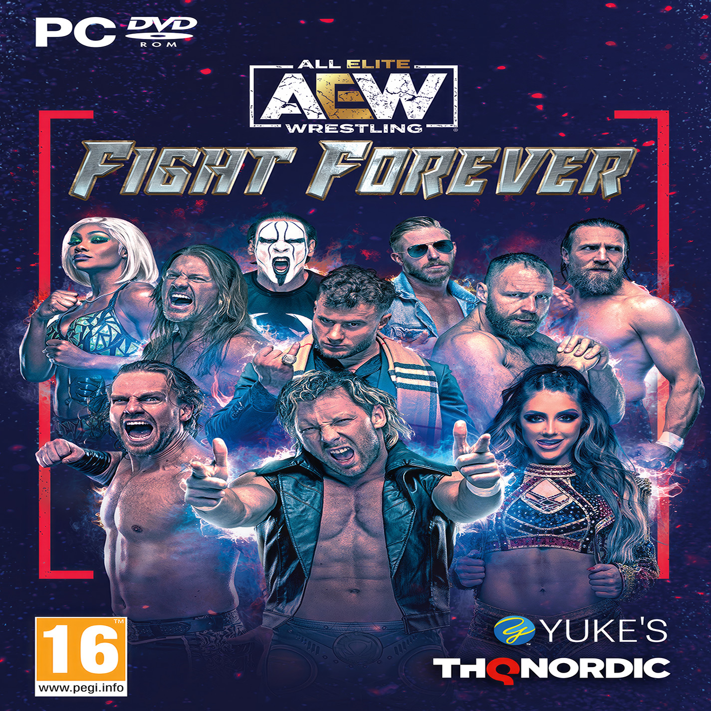 AEW: Fight Forever - predn CD obal 2