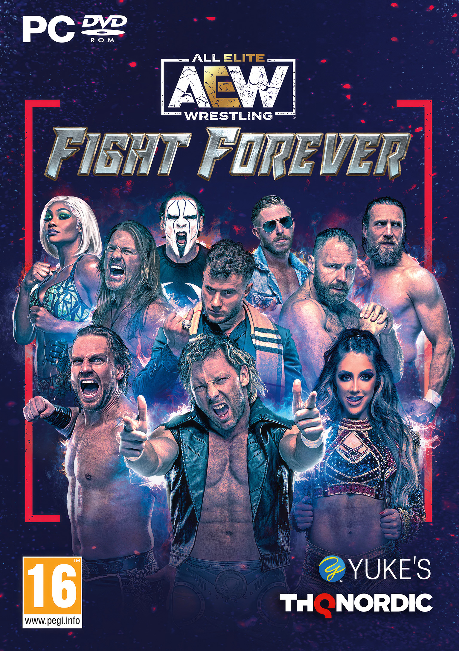 AEW: Fight Forever - predn DVD obal 2
