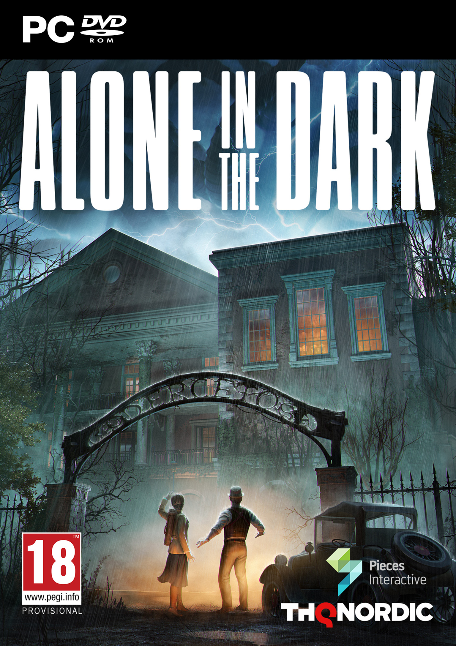 Alone in the Dark - predný DVD obal