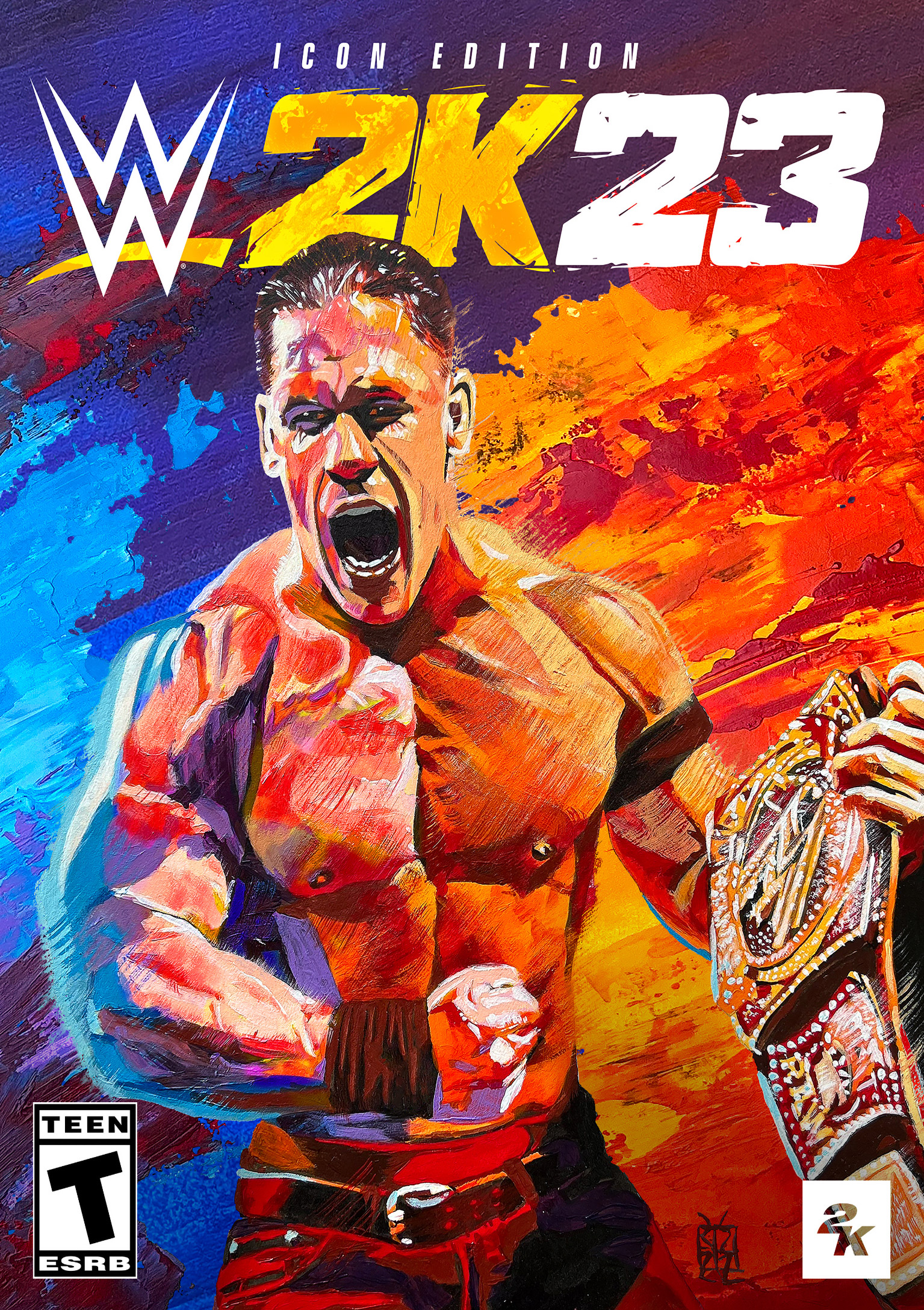 WWE 2K23 - predn DVD obal 2