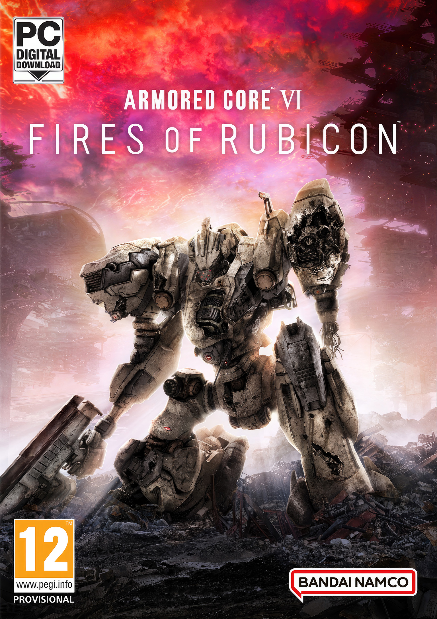 Armored Core VI: Fires of Rubicon - predn DVD obal