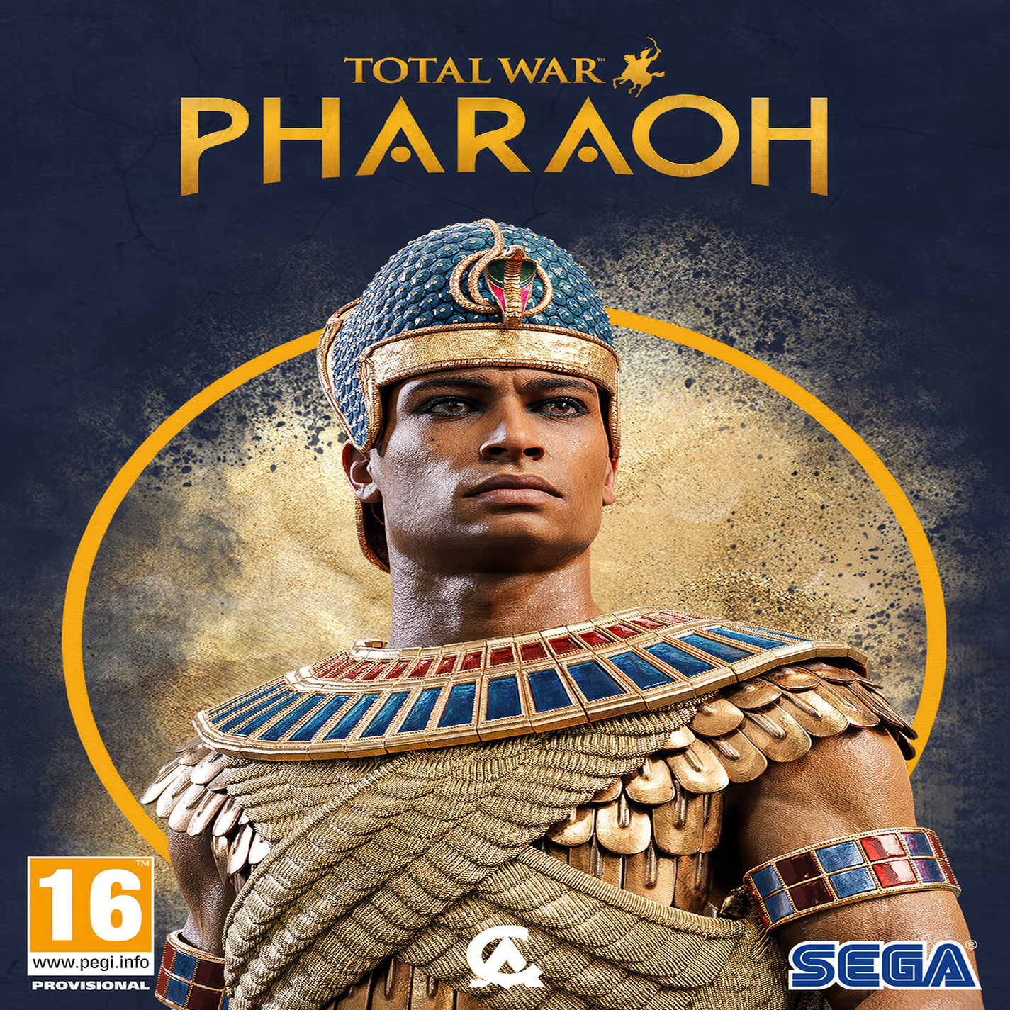 Total War: Pharaoh - predný CD obal