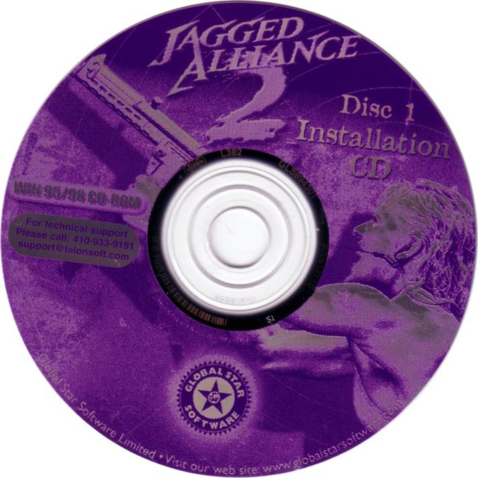 Jagged Alliance 2 - CD obal 3