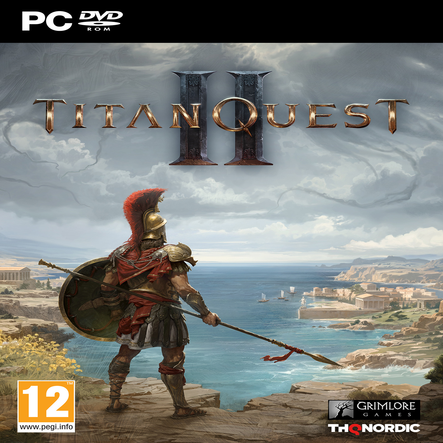 Titan Quest II - predný CD obal