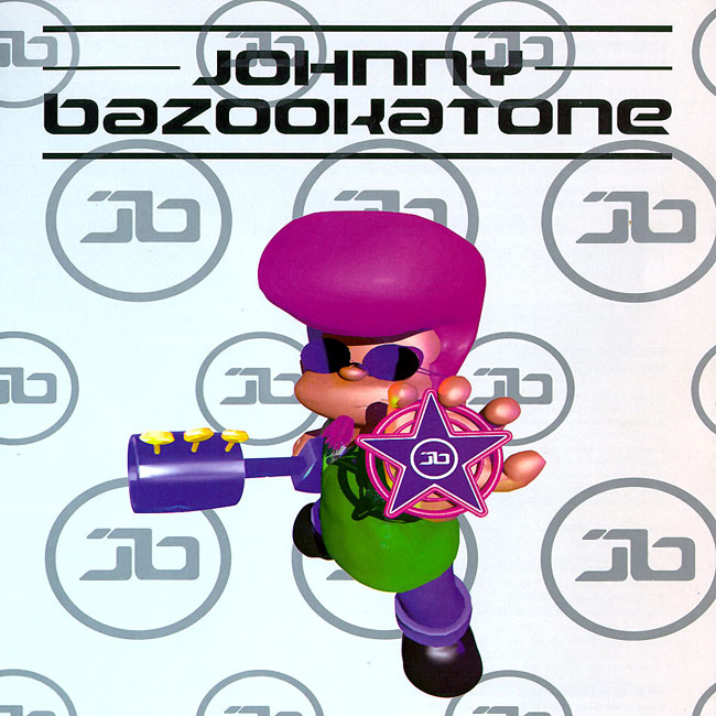 Johnny Bazookatone - predn CD obal