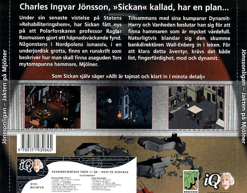 Jnsson Ligan - zadn CD obal