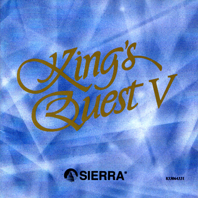 King's Quest 5: Absence Makes the Heart Go Yonder! - predný CD obal