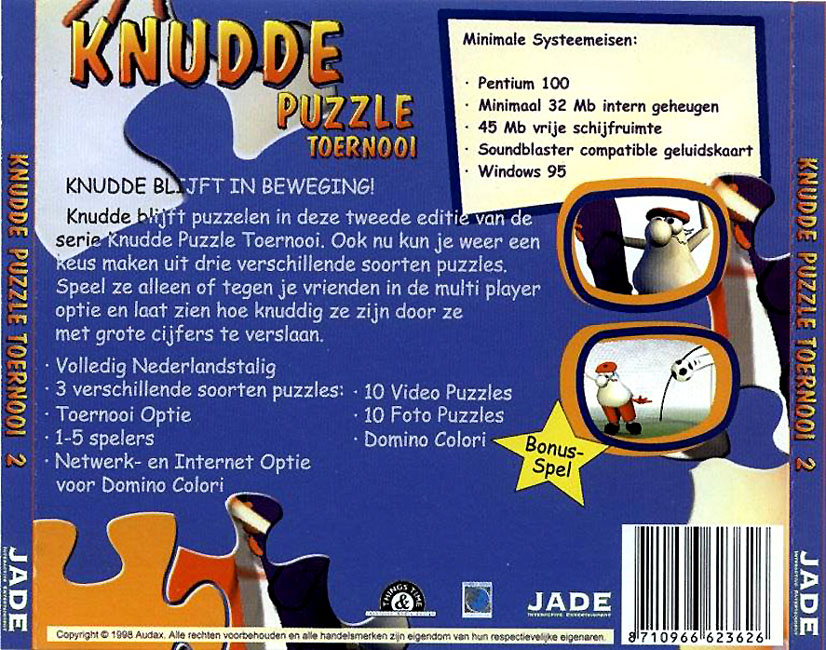 Knudde Puzzle 2 - zadn CD obal