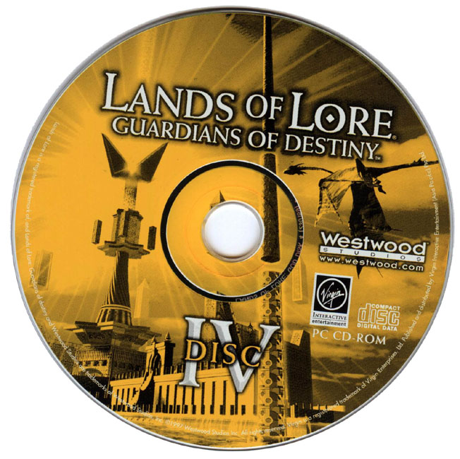 Lands of Lore 2: Guardians of Destiny - CD obal 4