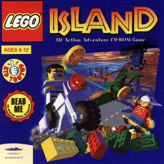 Lego Island - predn CD obal