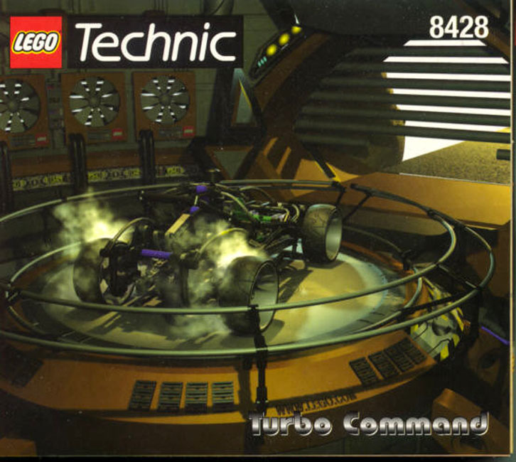 Lego Technics: Turbo Command - predn CD obal