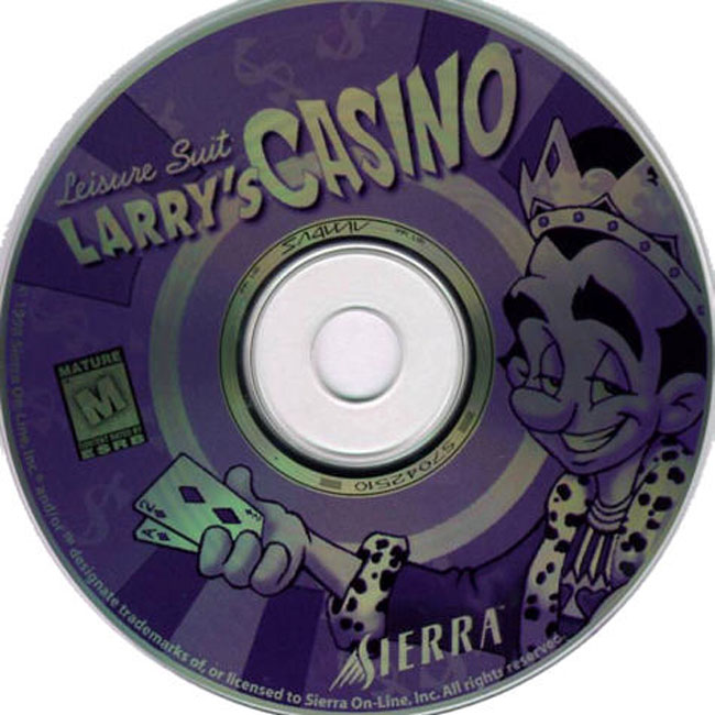 Leisure Suit Larry's Casino - CD obal