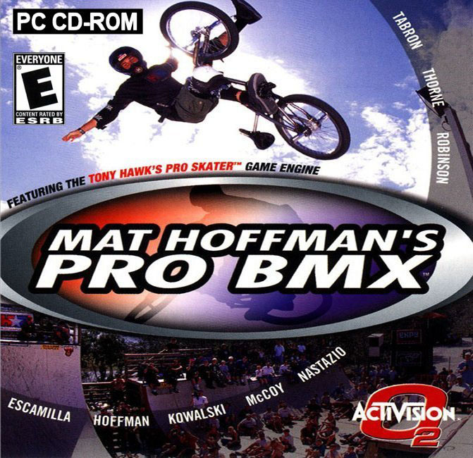 Mat Hoffman's Pro BMX - predn CD obal