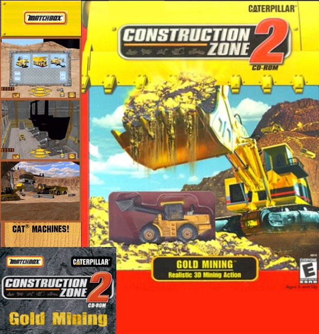 Construction Zone 2: Gold Mining - predn CD obal