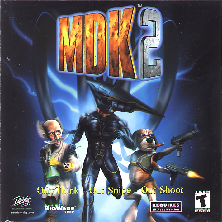 MDK 2 - predn CD obal