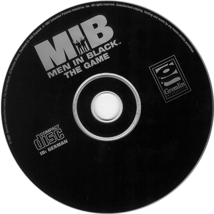 Men in Black: The Game - CD obal