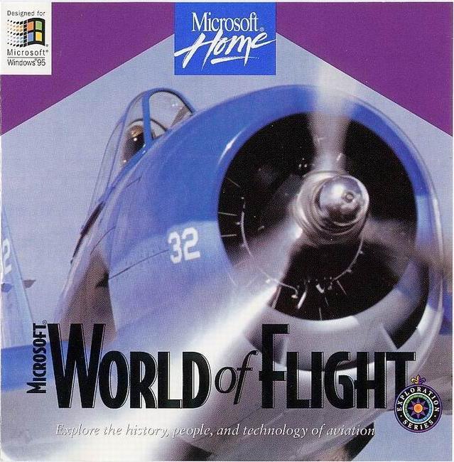 Microsoft World of Flight - predn CD obal