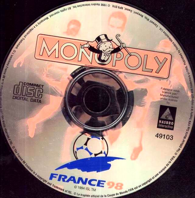 Monopoly: World Cup France 98 Edition - CD obal 2