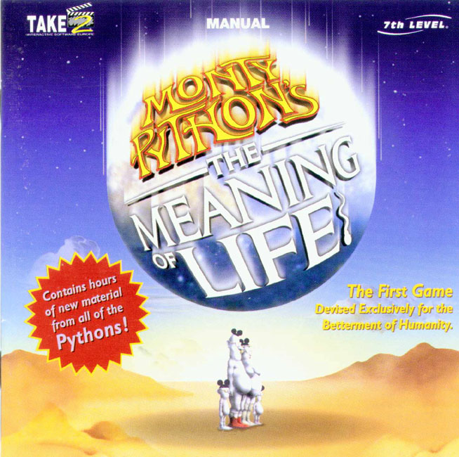 Monty Python's The Meaning of Life - predný CD obal