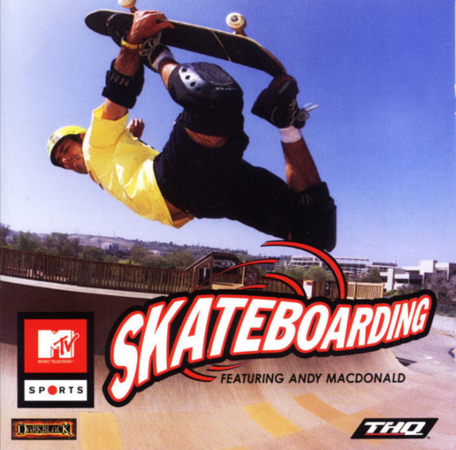 MTV Sports: Skateboarding - predn CD obal
