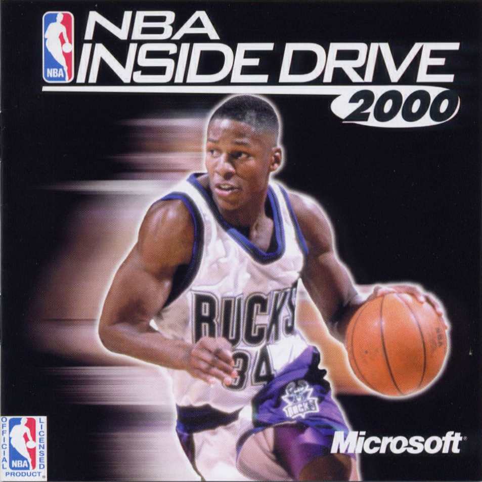 NBA Inside Drive 2000 - predn CD obal