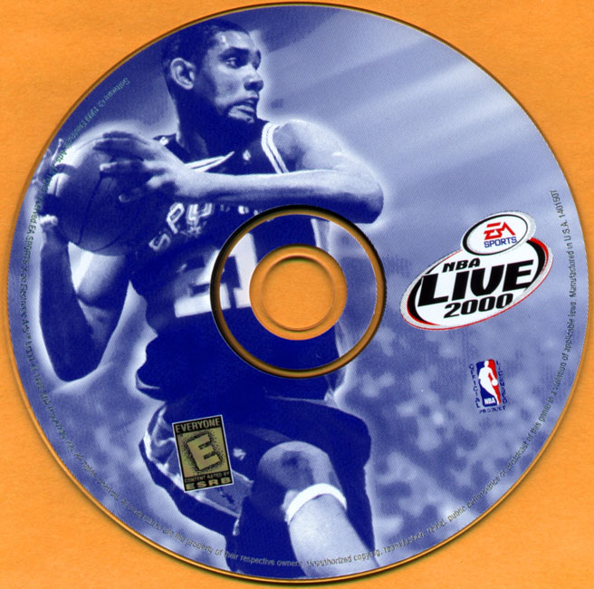 NBA Live 2000 - CD obal