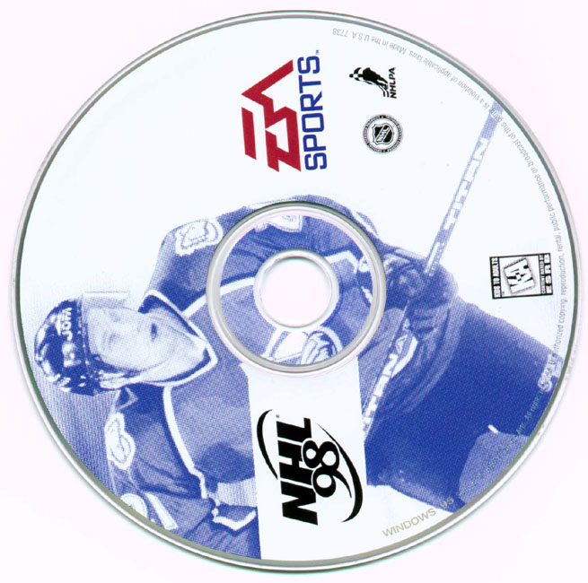NHL 98 - CD obal
