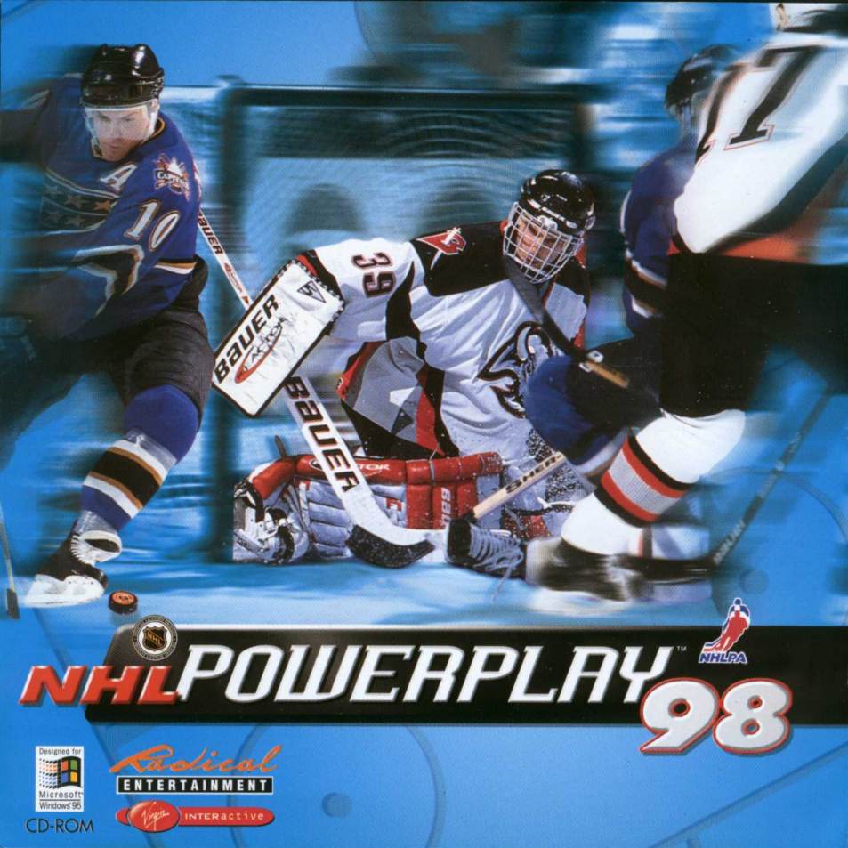 NHL Powerplay 98 - predn CD obal