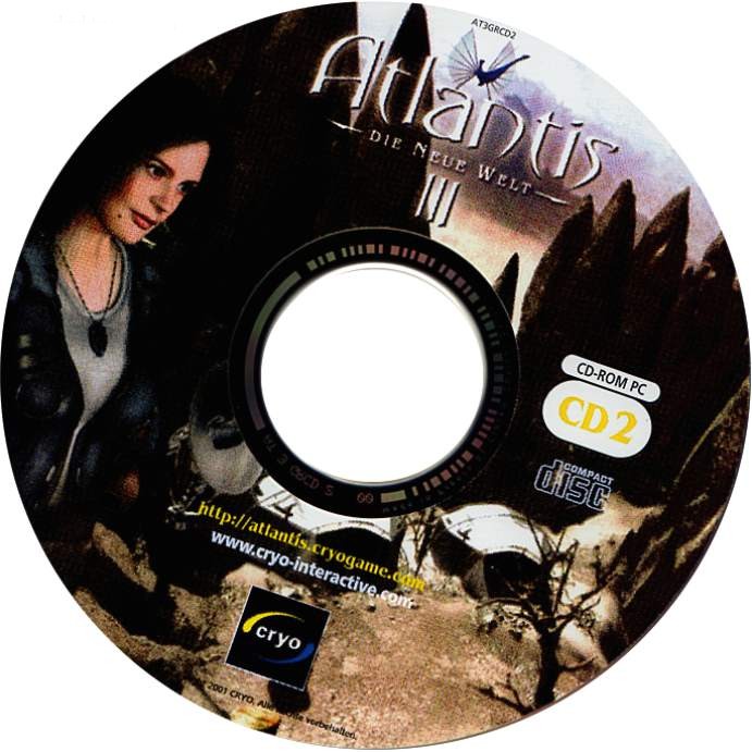 Atlantis 3: The New World - CD obal 2