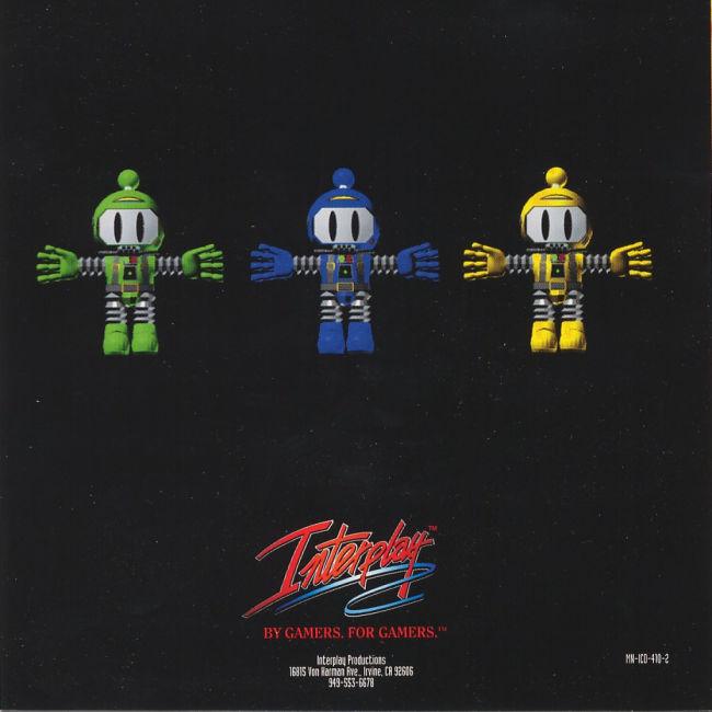 Atomic Bomberman - predn vntorn CD obal