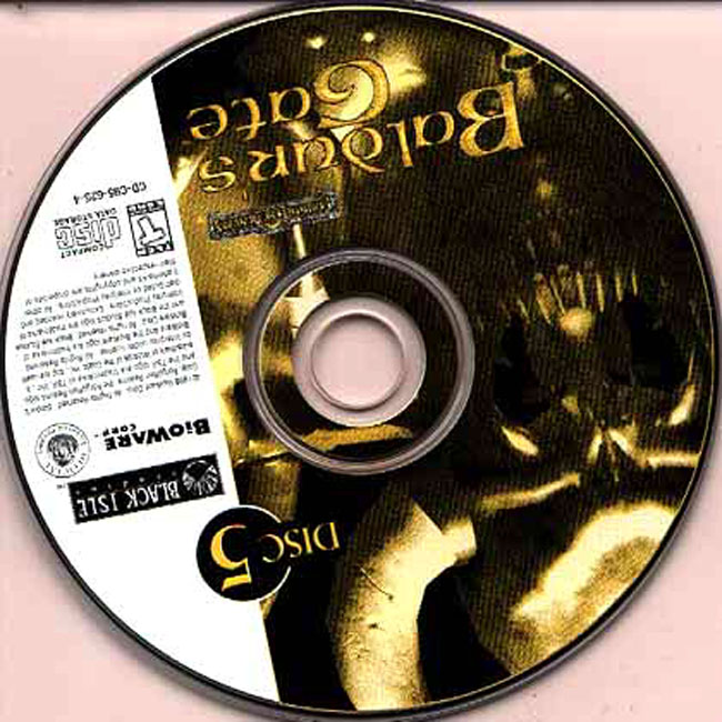 Baldur's Gate - CD obal 5