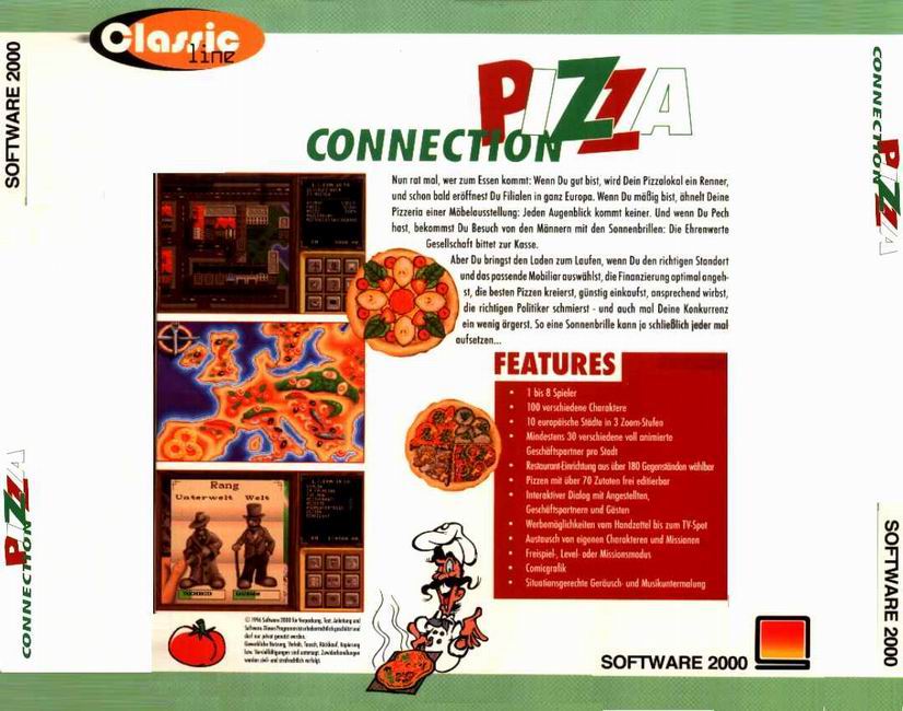 Pizza Connection - zadn CD obal