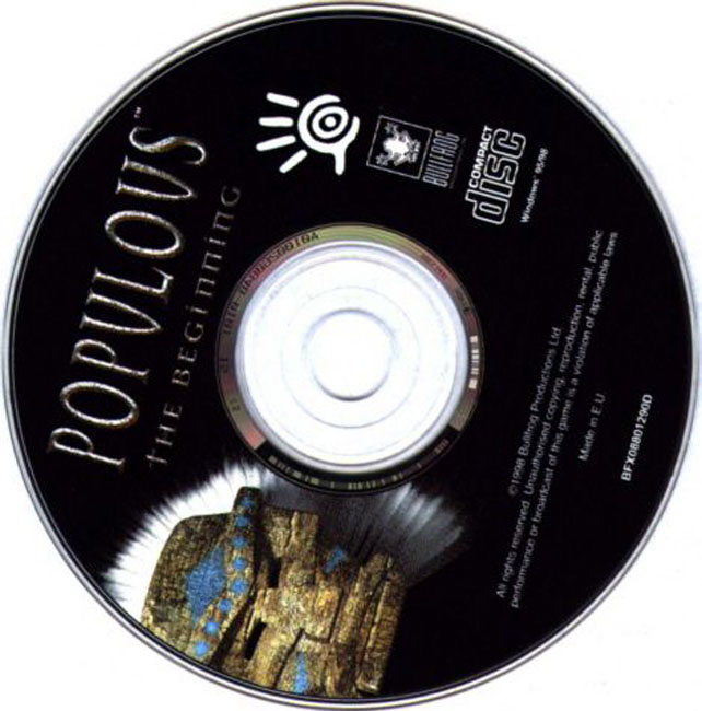 Populous III: The Beginning - CD obal