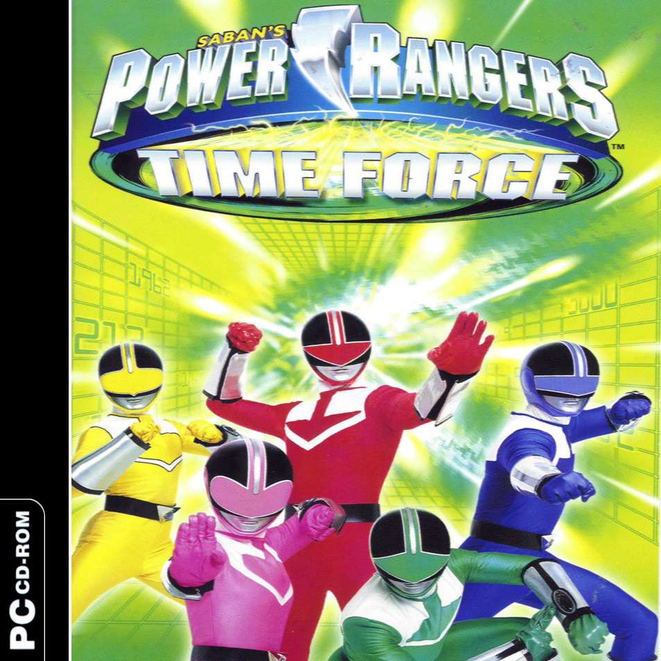 Power Rangers: Time Force - predn CD obal 2