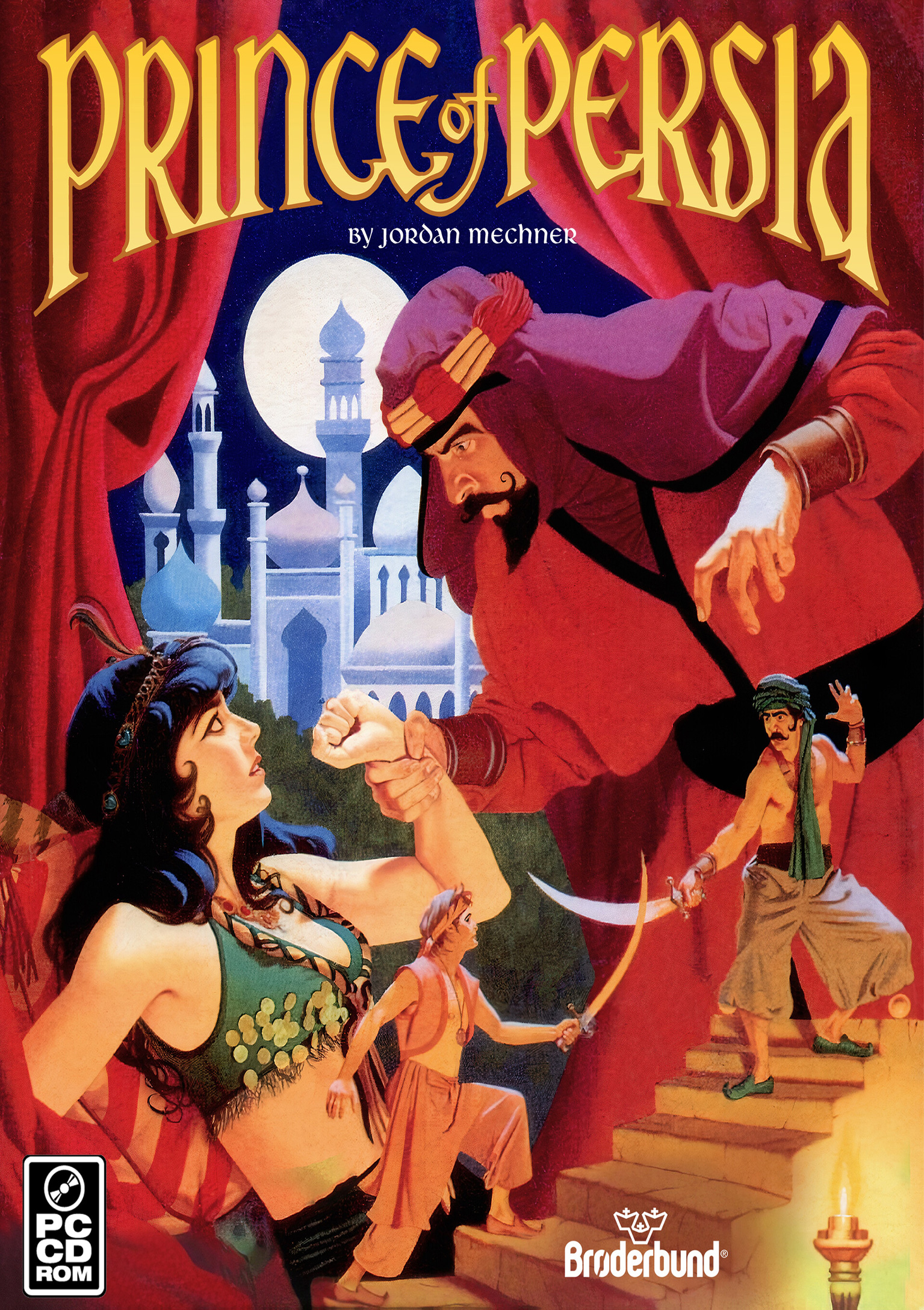 Prince of Persia (1990) - predn DVD obal