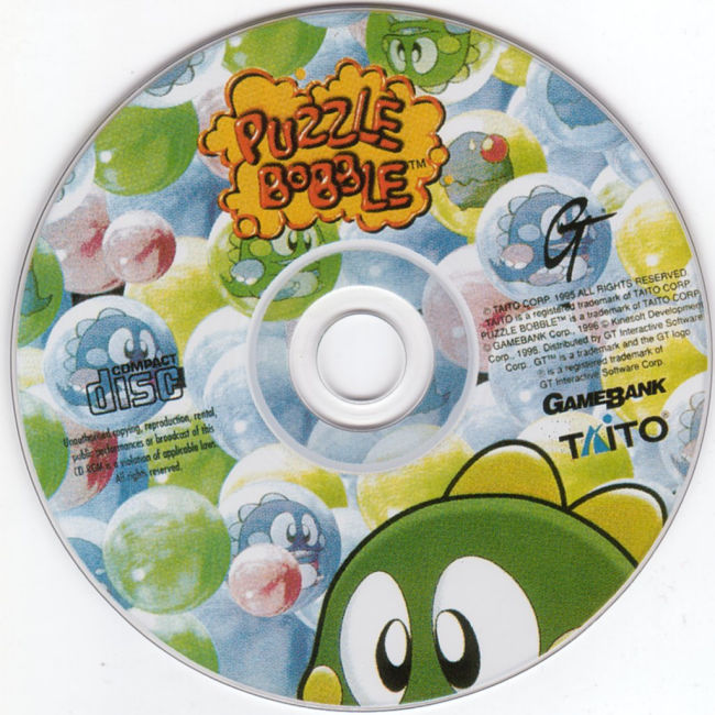 Puzzle Bobble - CD obal