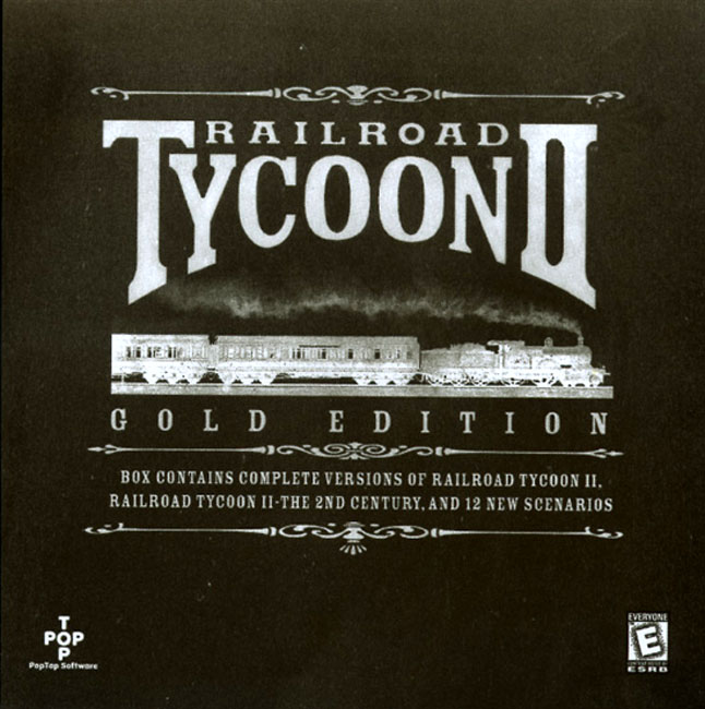 Railroad Tycoon 2: Gold Edition - predn CD obal
