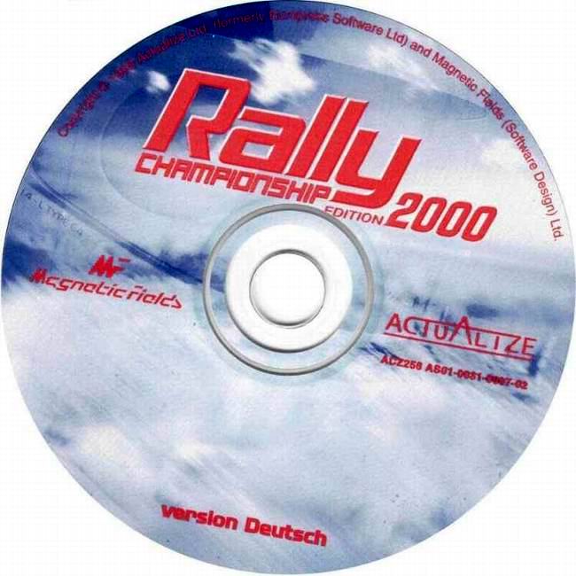 Rally Championship 2000 - CD obal